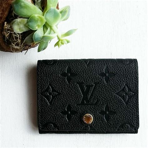 louis vuitton wallet credit card holder|louis vuitton name card holder.